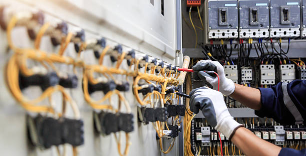 Professional Electrician technician working in Woodmont, CT